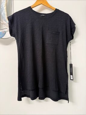 Liverpool Black Short Sleeve Pocket Tee